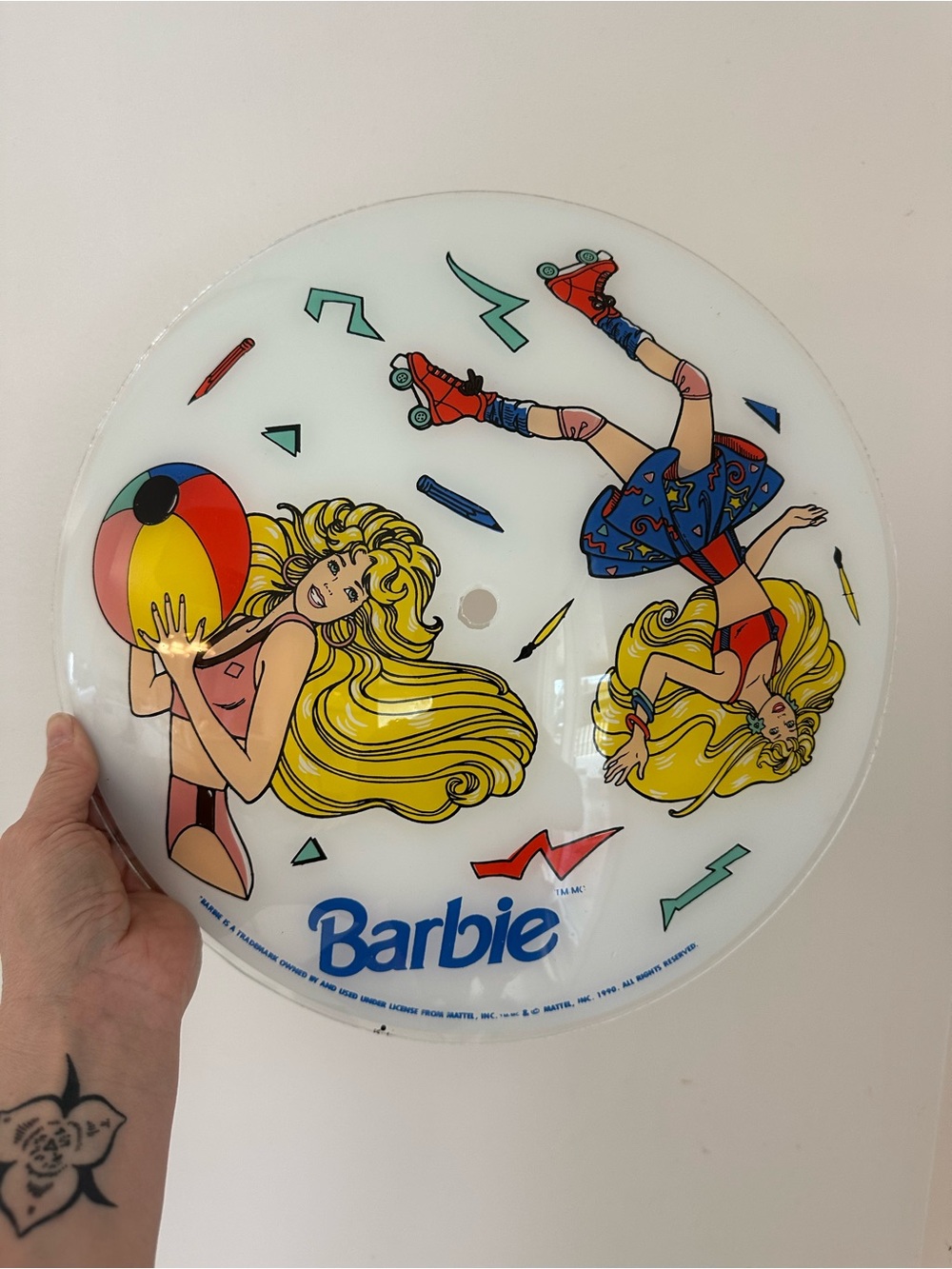 Vintage Barbie 1990 Ceiling Light Fixture - Picture 5 of 5